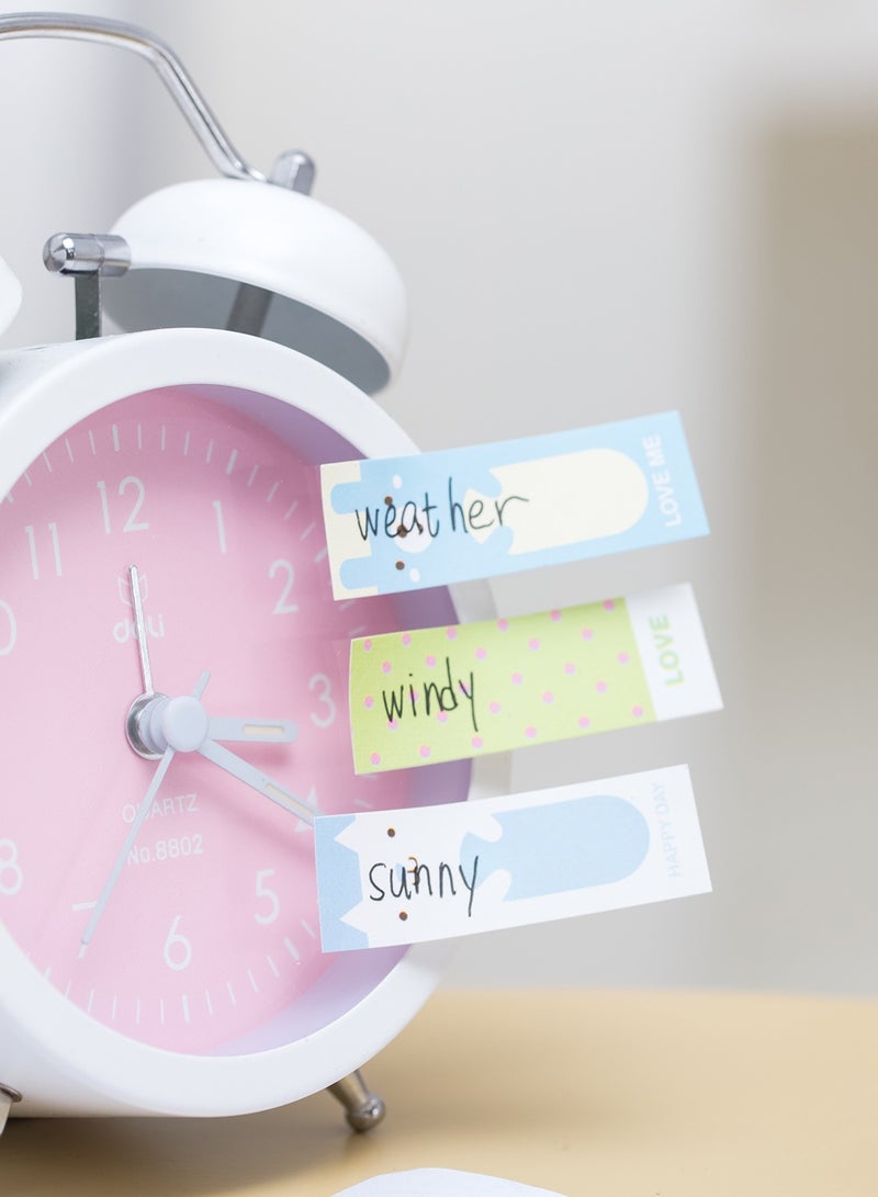 Deli 150-Piece Index Tabs With Printed Designs Multicolour - Image 2