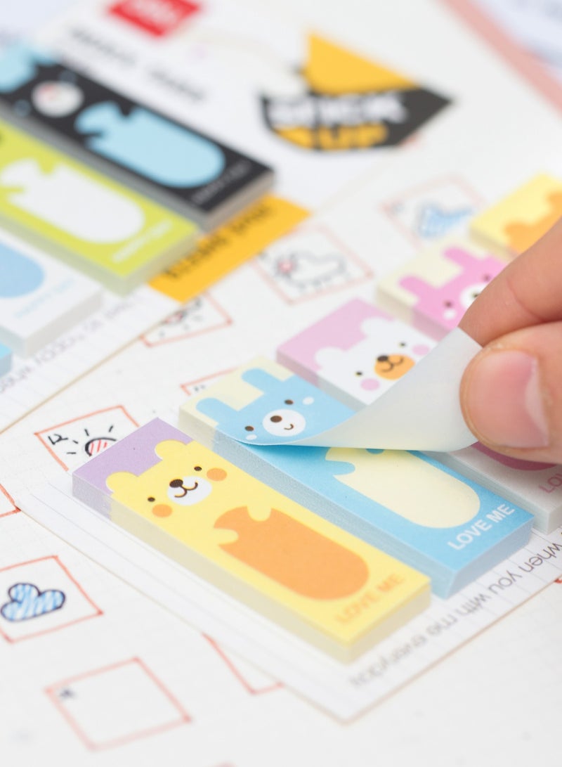 Deli 150-Piece Index Tabs With Printed Designs Multicolour - Image 3