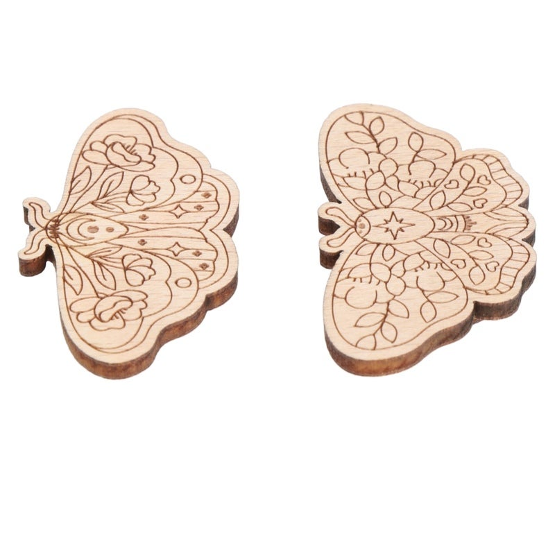 Beech Wood Needle Minder with Dual Strong Magnets - Secure Needle Storage for Embroidery and Sewing - Magnetic Needle Holder for Cross Stitch Crafters - Image 3