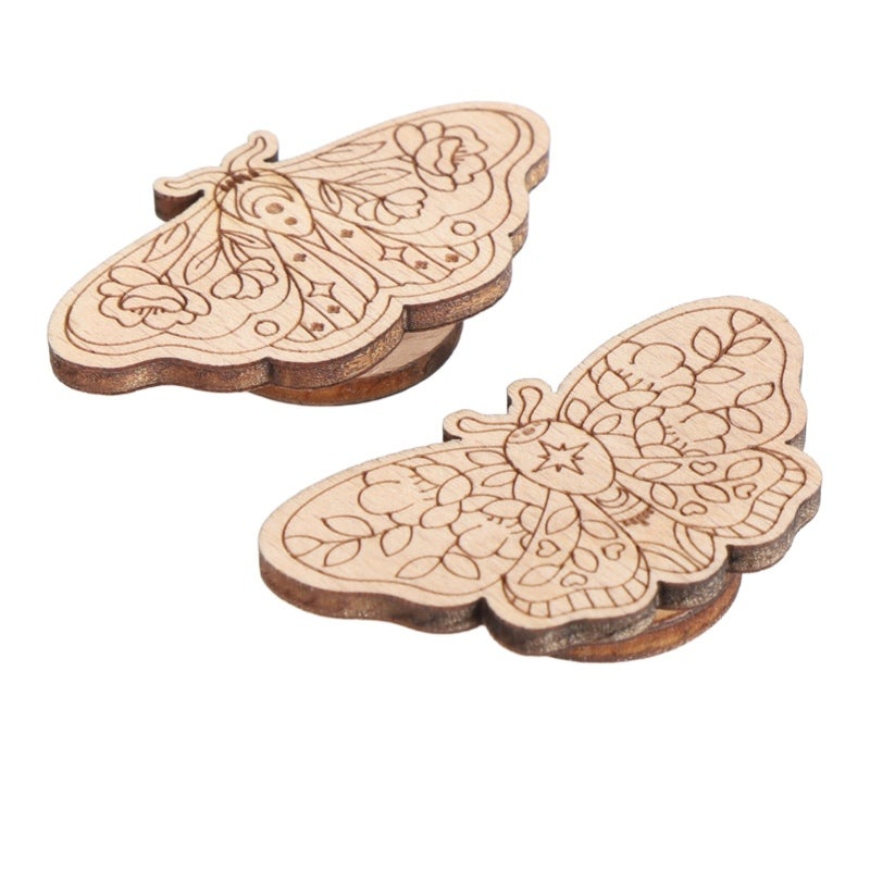 Beech Wood Needle Minder with Dual Strong Magnets - Secure Needle Storage for Embroidery and Sewing - Magnetic Needle Holder for Cross Stitch Crafters - Image 2