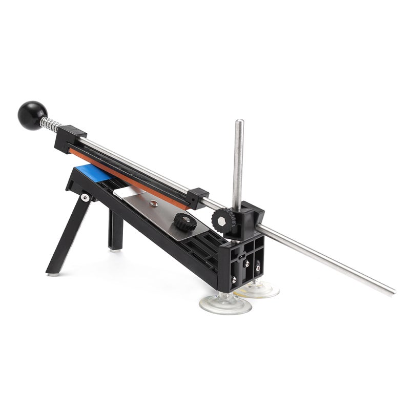 Cutter Sharpener: Black Vacuum Strong Chuck Stable Base - Workbench Integration Design Sharpening Tool for Professional Industrial Workbench Use - Image 1