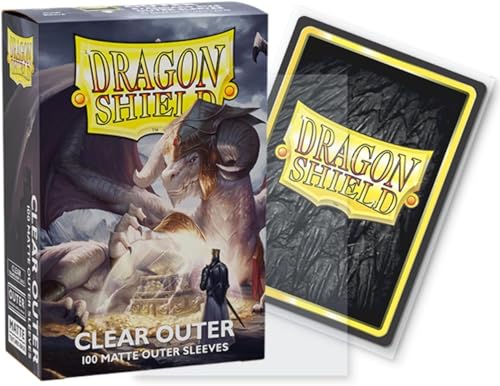dragon shield دراغون شيلد | أكمام خارجية شفافة غير لامعة | 100 قطعة - أكمام TCG مميزة وسلسة وقوية | متوافقة مع بوكيمون، فليش آند بلود، ون بيس وماجيك ذا جاذرينغ - Image 3