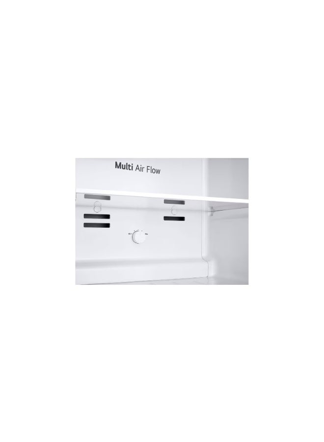 LG Double Door Refrigerator 8.3 Cu.Ft (241L) Inverter Silver – LT9CBBSIVN 241 L 250 W LT9CBBSIVN silver - Image 4