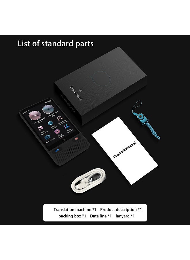 Generic - Portable Language Translator Device with 138 Languages Voice Translating Offline Translation Simultaneous Interpretation - Image 1