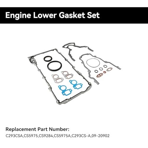 YIDEZU Engine Conversion Lower Gasket Set Fit for Chevrolet Buick Hummer GMC Pontiac 4.8L 5.3L 5.7L 6.0L 6.2L LS1 LS2 LS3 LS4 LS5 LS6 CS5975A CS9284 - Image 2