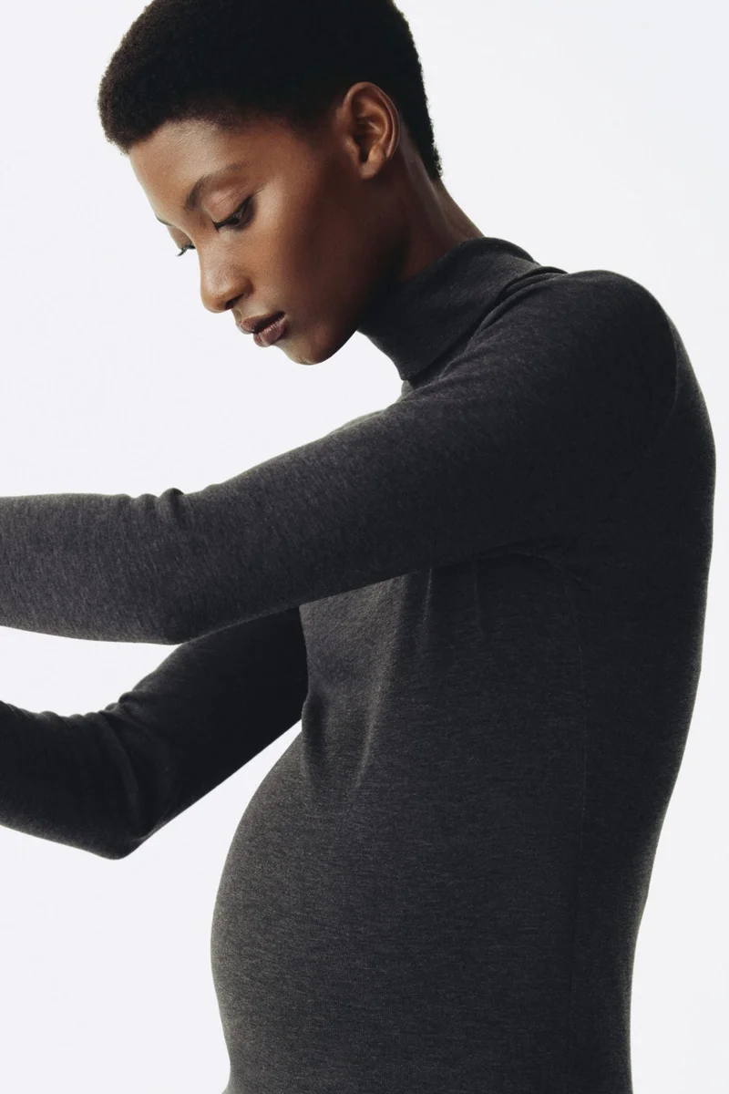 H&M  MAMA Turtleneck top for Women | Best Price UAE
