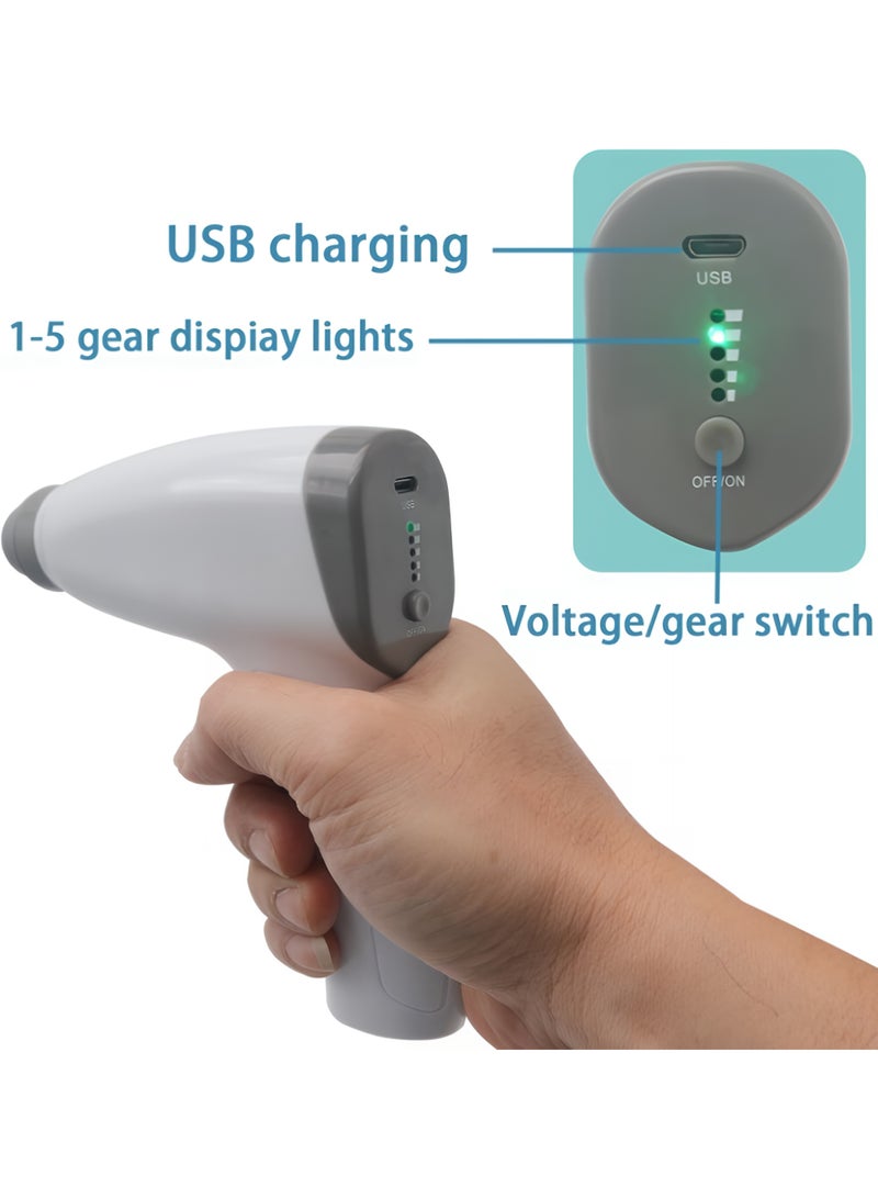 Smart Electric Cupping Therapy Set with 4 Cups & Extension Tube – 5-Level Adjustable Suction, Rechargeable Vacuum Therapy Massager, Portable Gua Sha Negative Pressure Device for Back, Neck, Shoulders & Body Pain Relief - Image 5