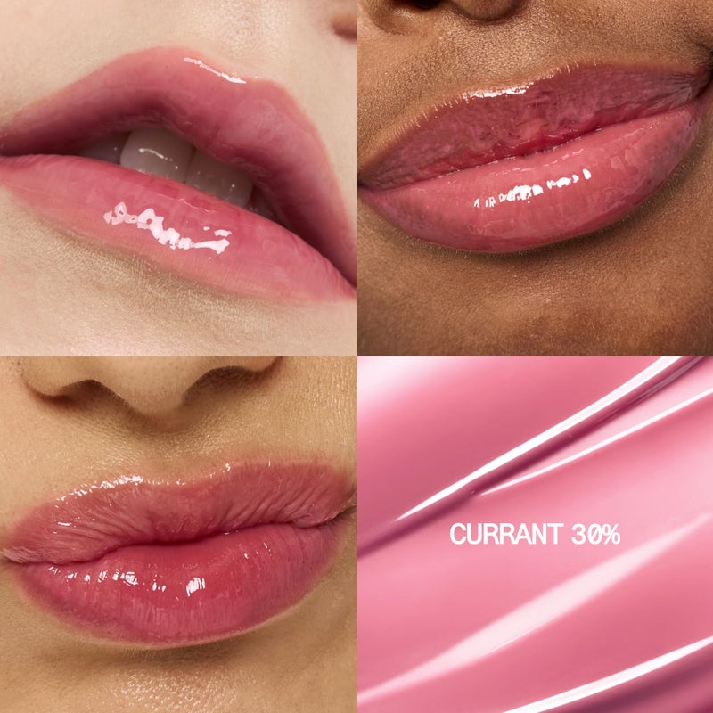 fwee 3D Voluming Gloss 30% (Sheer) | Currant 30% l High Shine, Non-Sticky Lip Gloss for Makeup | Long-Lasting, Moisturizing Gel Formula | 30%, 70% Pigment Options | 5.3g - Image 2