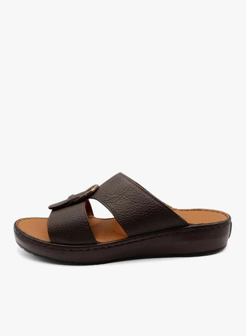 Al Reem Al Reem Z8009 Brown Mens Arabic Sandal's