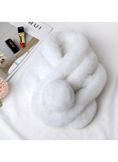 Faux Rabbit Fur Scarf Warm Collar SnoodWhite White - pzsku/Z5BE73AB4B1CF22BB256FZ/45/_/1720109234/ea437006-6cb5-4414-893c-08c5a64d757f