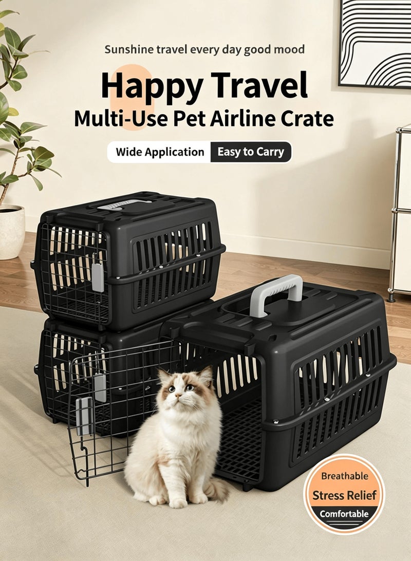Cat Pet Flight Box, Space Car Dog Cage for Cats, Portable Outing Cat Bag, Pet Supplies Flight Box - Image 1