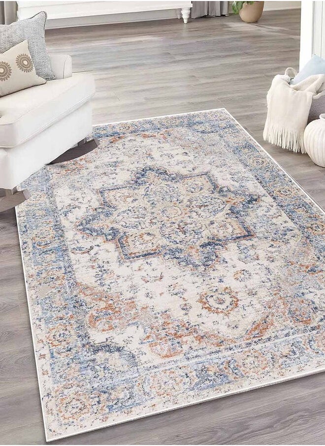 ماركة غير محددة - حافظة سجاد للاستخدام الداخلي/الخارجي  ، مستطيلة، سمك 0.25 سم سهلة التنظيف، مثالية لغرف النوم وغرف المعيشة وغرف الطعام - Image 1