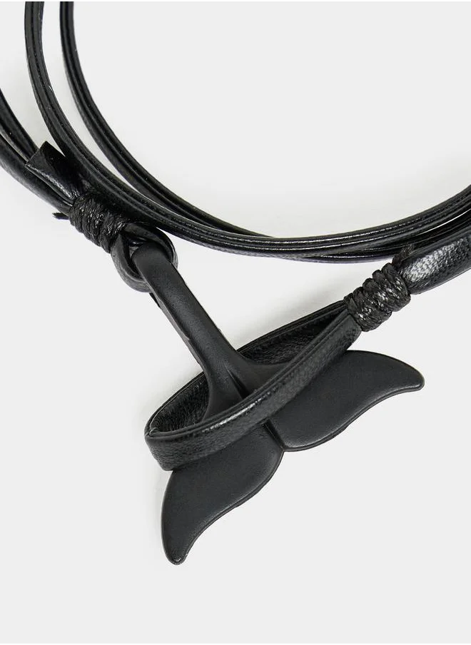 Styli Rope Bracelet with Toggle Detail