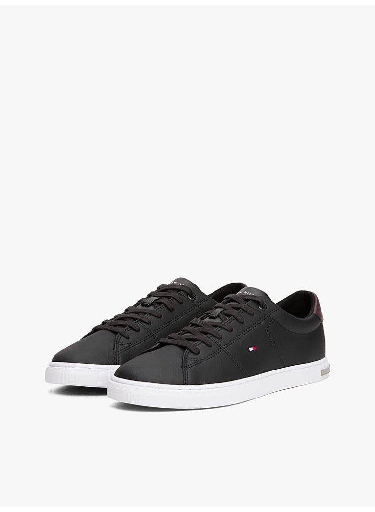 TOMMY HILFIGER Essential Leather Vulcanised Sneakers - Image 2