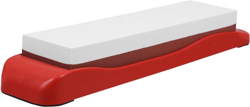 Kitchen Knives Sharpening Whetstone, Dual-sided Brown Corundum and Green Carbide Oil Stone, Knives Sharpener Stone for Home Kitchen Use - Image 1