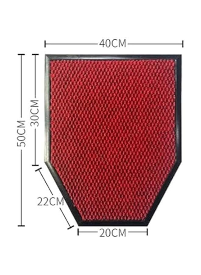 Anti-Slip Men’s Urinal Floor Mats (2 Pack), Reusable/Washable Urinal Floor Rug,Commercial Restroom Absorbent Deodorization Urinal Carpet Pee Pad,Bathroom Floor Protector, for Restaurant/Hotel - Image 2
