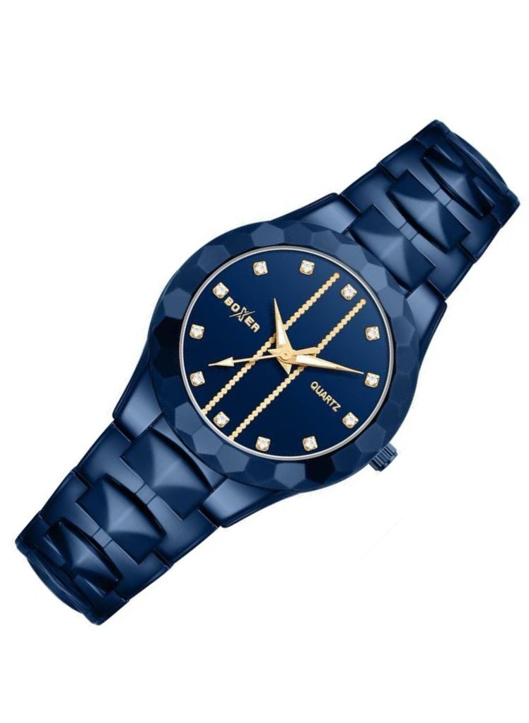 بوكسر ساعة يد بوكسر BX-073-6 للرجال بسوار من الجلد - تصميم أنيق من الفولاذ المقاوم للصدأ، متينة وأنيقة - Image 2