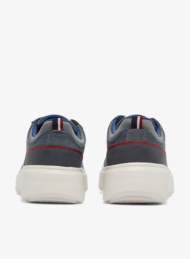 U.S. Polo Assn. Men's Blue Low-Top Sneakers - Lightweight Shoes & Trendy Design Shoes for Everyday Wear - Image 5