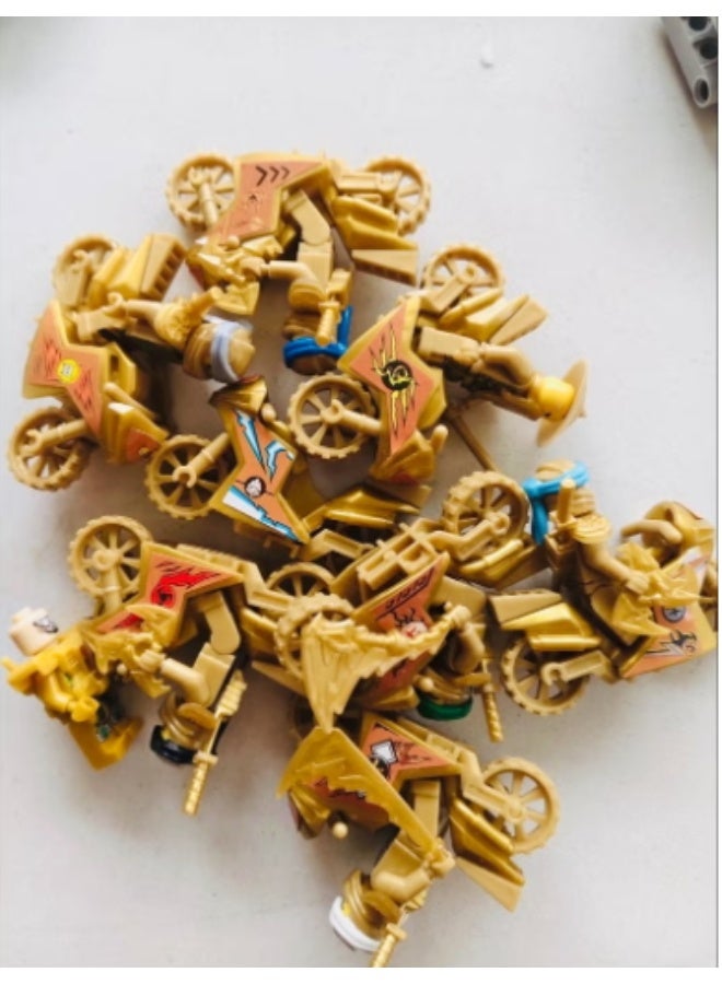 8 Packs of Building Bricks with Motorcycles for Boys and Adults - Image 3