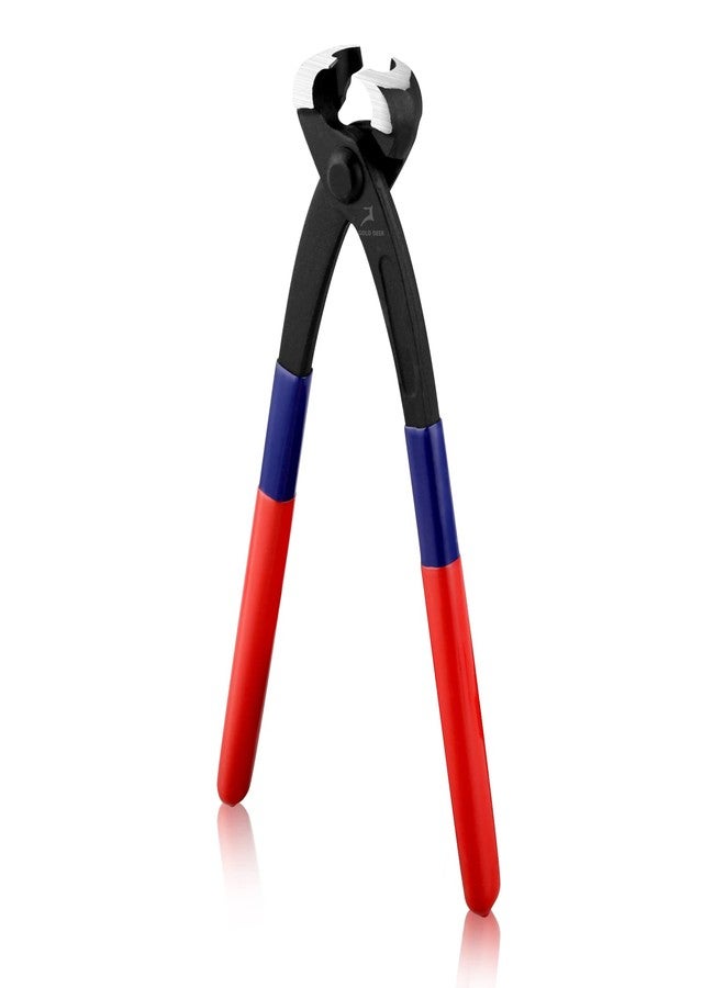 GOLD DEER 9 Inches Ear Clamp Pliers With Front And Side Jaws Pinch Clamp Plires Crimpers Tools For Side Or Front Clamp Crimps Crimping Tool Crimping Pliers Clamp Tools Pincer Crimper Tool - Image 1