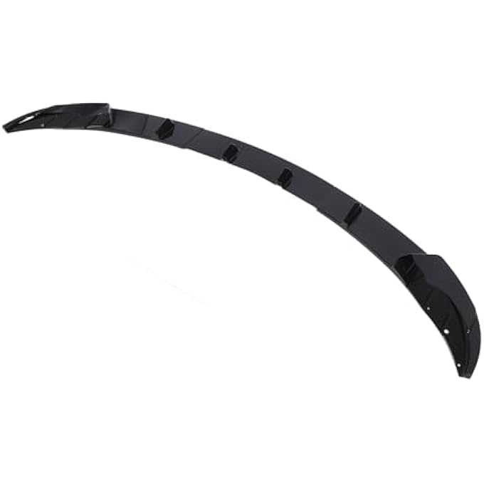 Asixxsix Front Bumper Lip Spoiler, ABS Front Bumper Lip Chin Splitter Spoiler for 5 Series F10 F11 Standard Pre-facelift 2011 to 2014, Improve Sporty Appearance (Glossy Black) - Image 5