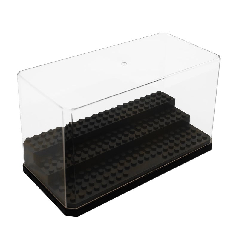 WMM Acrylic Minifigure Display Case Stackable Action Figures Blocks Display Box, Clear Dustproof Display Case Box for Lego Lovers - Image 1