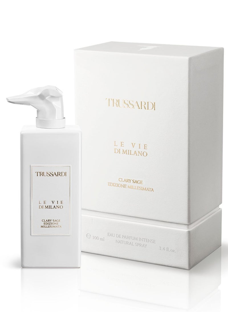 تروساردي لي في دي ميلانو إصدار ميليزيماتا كلاري سيج أو دو بارفان 100 مل – أناقة عطرية للرجال والنساء - Image 3