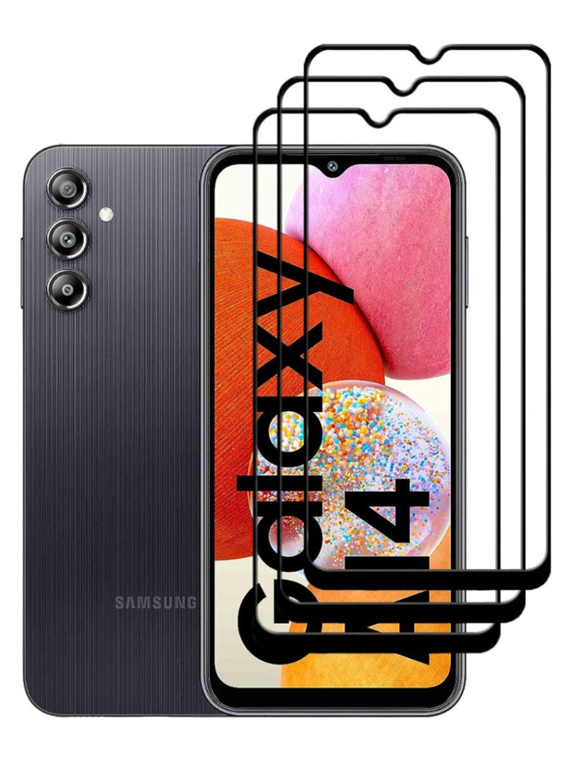 أكاليكس 3 قطع، حماية شاشة، لهاتف سامسونج جالاكسي A14، جودة ممتازة. - Image 1