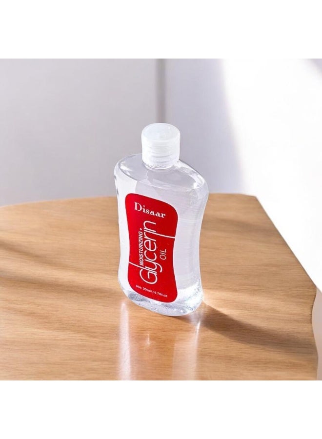 Disaar 200ml Moisturizing Glycerin Oil Hydrating Moisturizer For Smooth Skin Quick Penetrate - Image 1