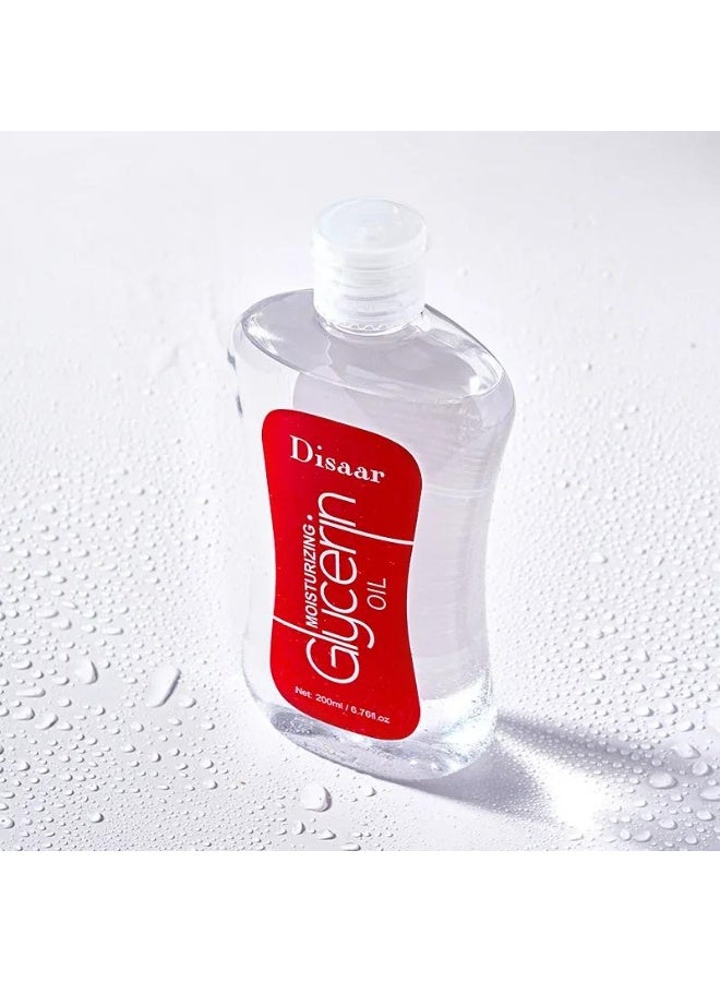 Disaar 200ml Moisturizing Glycerin Oil Hydrating Moisturizer For Smooth Skin Quick Penetrate - Image 4