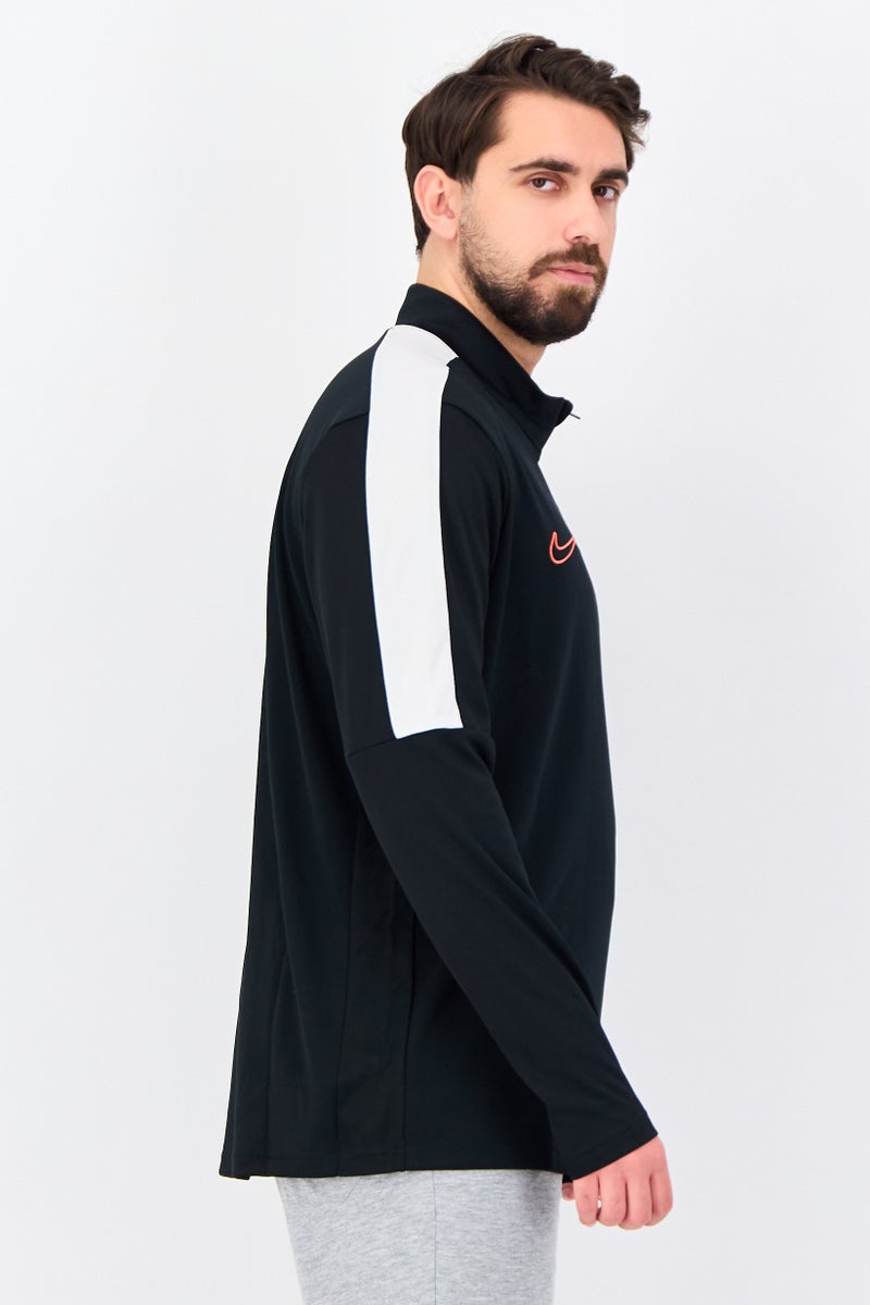 Nike Men Sportswear Fit Long Sleeve Football T-Shirt, Black - Image 2