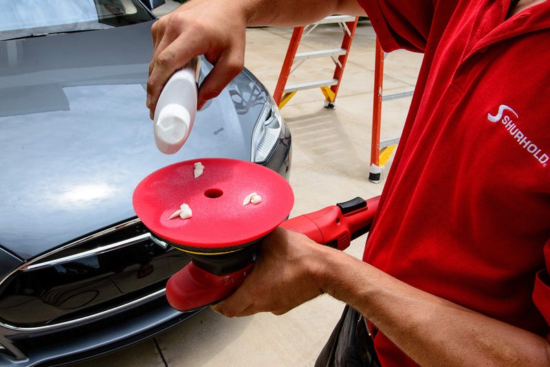 Shurhold Pro Polish Red Foam Pad - 7" - Image 3
