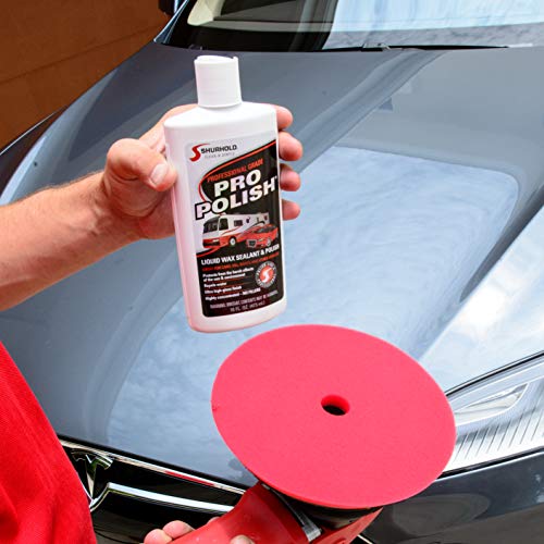 Shurhold Pro Polish Red Foam Pad - 7" - Image 2