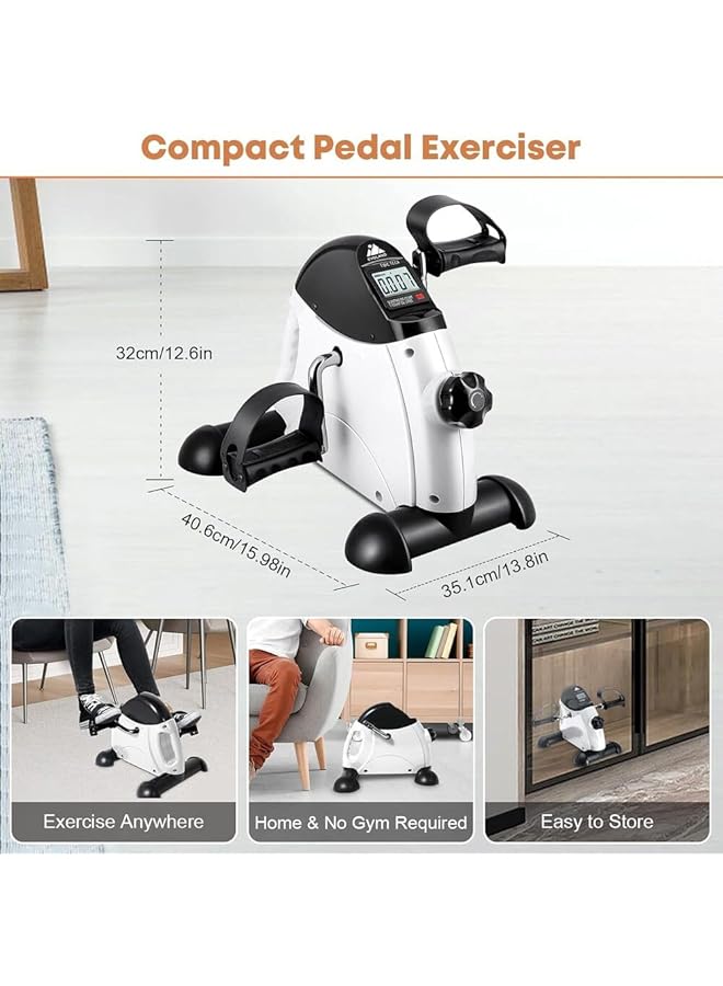 Relax Smart Pedal Exercise Bike With Digital Display White - Image 2