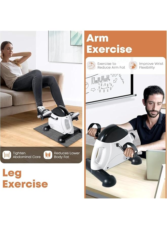 Relax Smart Pedal Exercise Bike With Digital Display White - Image 4