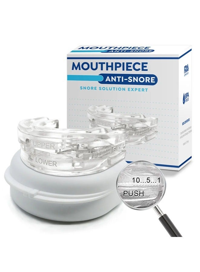 Muyixin Nighttime Anti-Grinding Braces Anti Snoring Improve Sleeping Teeth Bruxism Sleeping Anti Snoring And Adjustable Braces Storage Box  - Image 1
