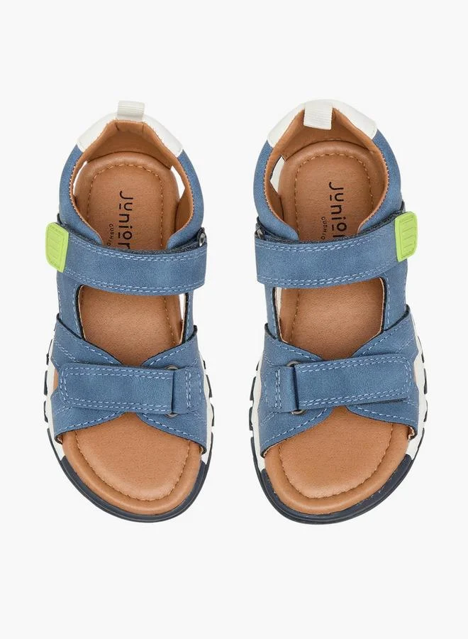 JUNIORS Boys Open Toe Hook & Loop Sandals