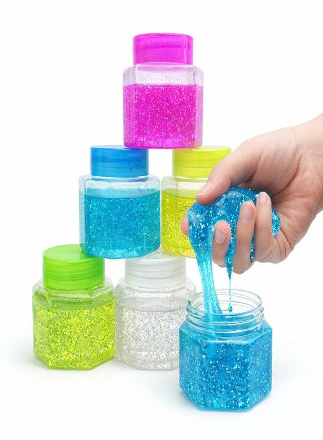 LAALIYA Galaxy Slime for Kids DIY - Fruit Scented Metallic Magic Toy Slimy Gel Jelly Putty Art Kit | Non-Toxic Stress Relief Toys, Birthday Gift Box for Boys & Girls 3 to 10 Years (Multicolor Pack of 6) - Image 1