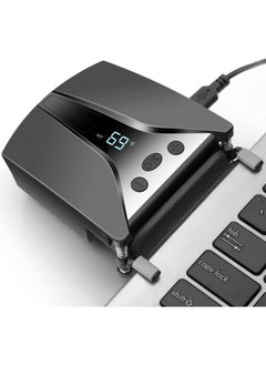 KASTWAVE Laptop Cooler with Temperature Display, intelligent temperature measurement cooling, Rapid Cooling, 13 wind speed (2600-5000RPM turbo fan), for Gaming Laptop, Switch  - Image 1