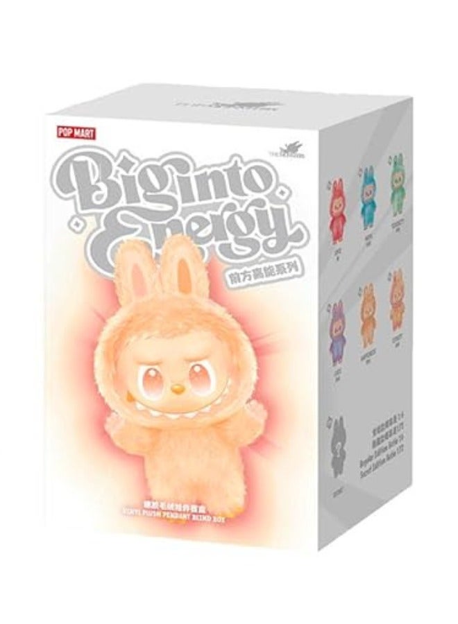 Pop Mart x Bobo & Coco The Monsters Big into Energy Labubu Series Vinyl Plush Pendant - Image 1