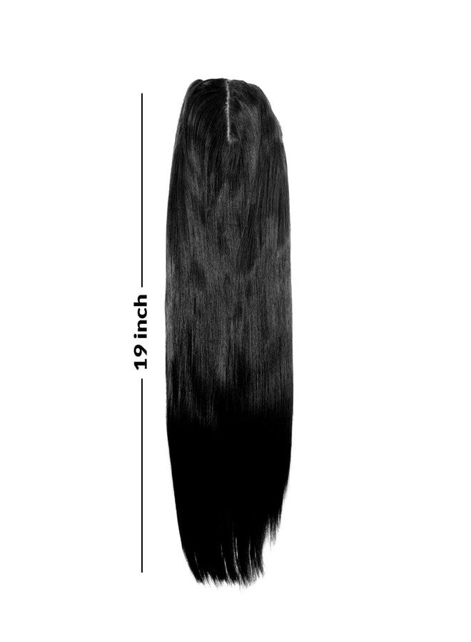 Glan Silk Base Hair Closure Hair Toppers for Thinning Hairs for Women Girls Natural Brown - Image 1