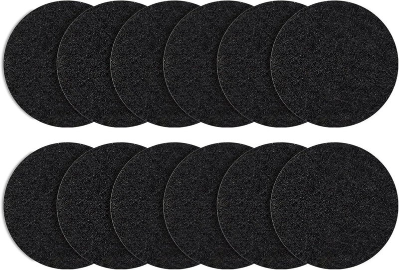 ENLOY 7.25 Inch Charcoal Filters for Kitchen Compost Bin, 12 Pack Compost Bin Charcoal Filters for Countertop Bin Pail Replacement, Longer Lasting Round Activated Charcoal Home Bucket Refill Sets - Image 1