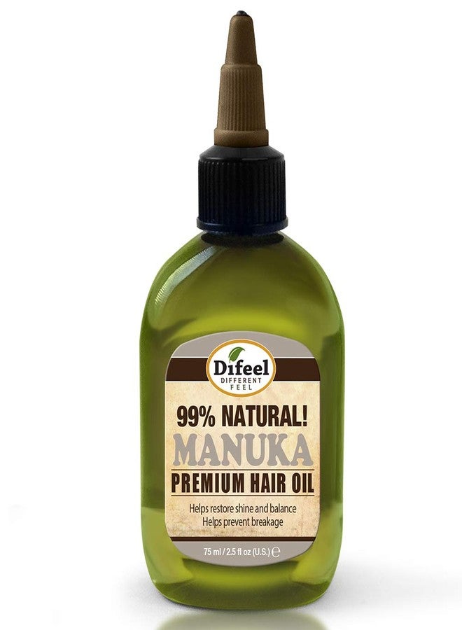 Difeel Premium Natural Hair Oil - Manuka Oil 2.5 ounce - Image 1