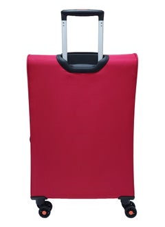 Track Softside 3 Piece Luggage Trolley Set Expandable & 4 Double Wheels With TSA Lock  - Image 3