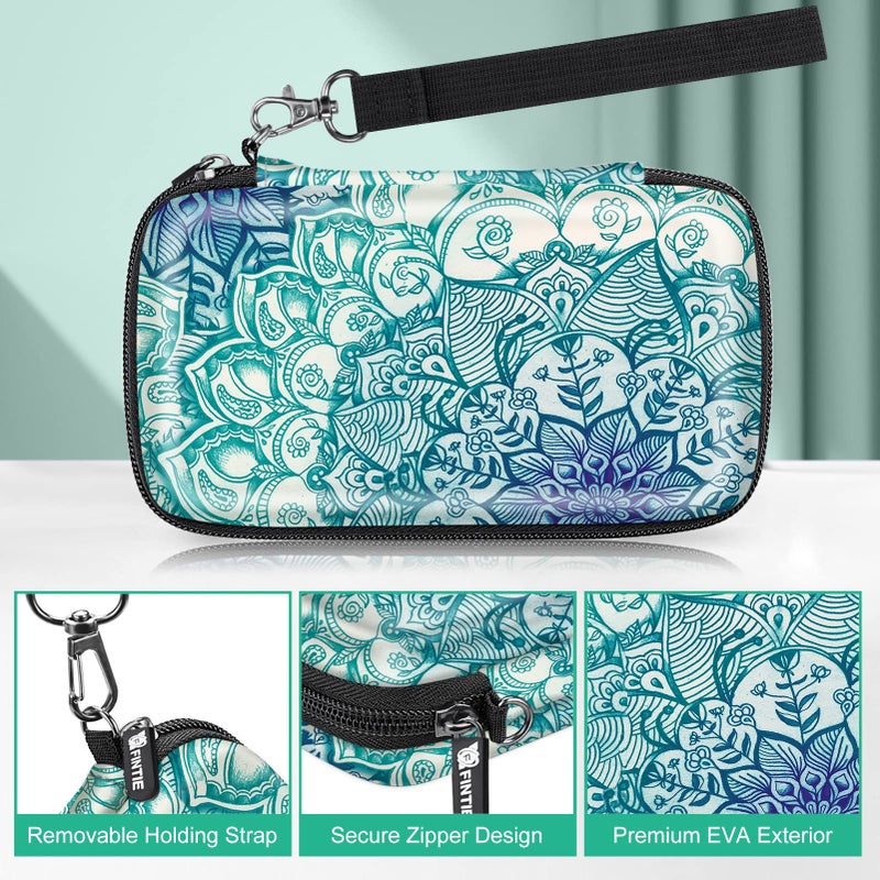 Fintie Protective Case for Kodak Step/Mini 2 HD/PRINTOMATIC/Kodak Smile Camera & Printer - Shockproof Hard Shell Carrying Case with Inner Pocket, Emerald Illusions - Image 3