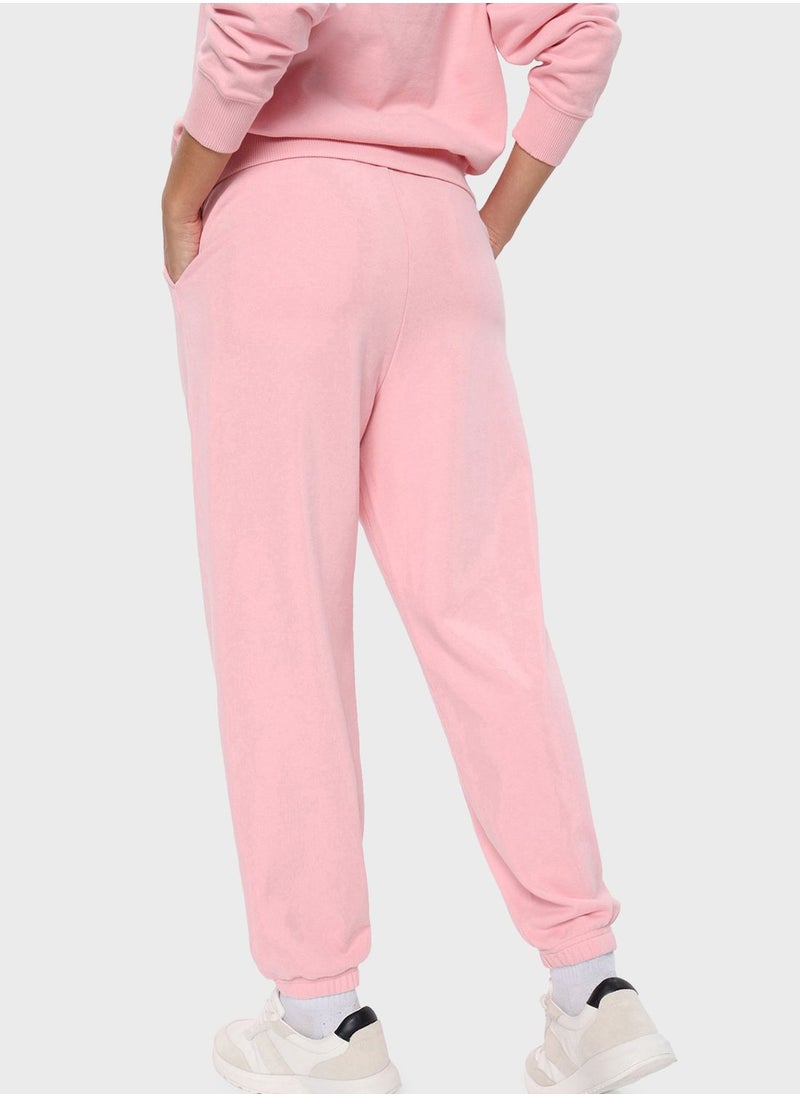 American Eagle - High Waist Boyfriend Sweatpants - Image 1