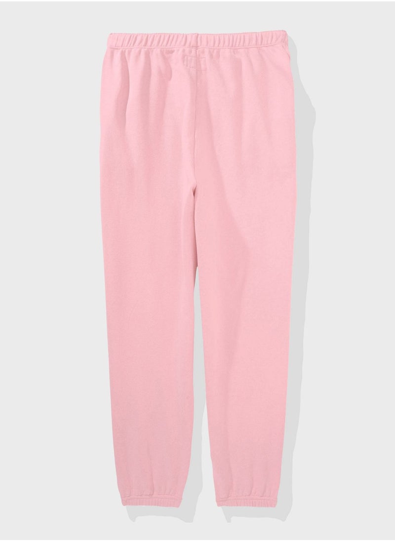 American Eagle - High Waist Boyfriend Sweatpants - Image 1