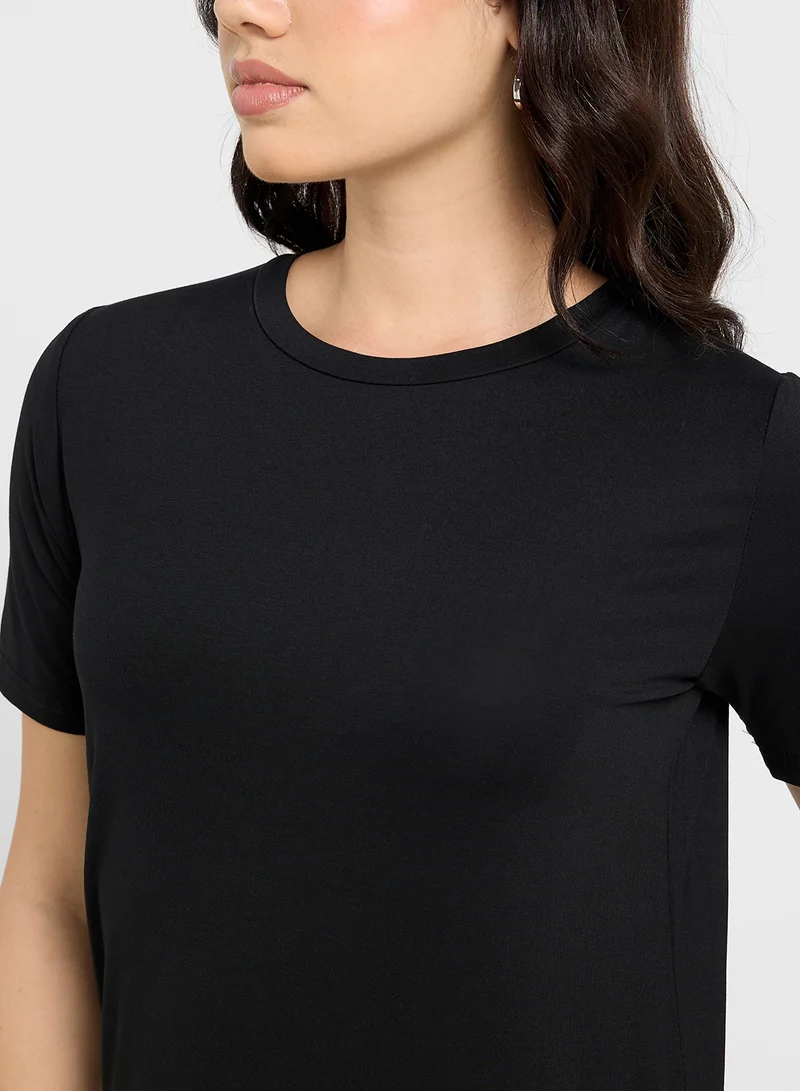 جينجر بيسيكس Relaxed Midi Dress