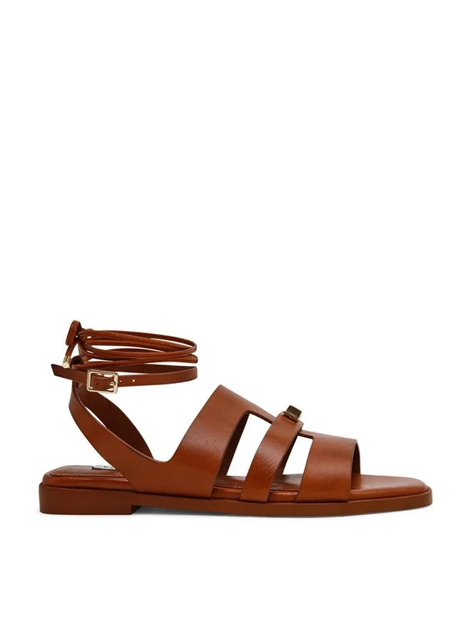 Steve Madden  Bellevue Bronze Women's Flat Sandals for Women | Best Price UAE