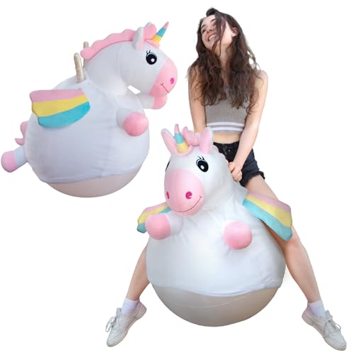 WALIKI Hopper Ball for Adults Ages 13-101 | Hippity Hop | Jumping Hopping Ball (Unicorn) - Image 2